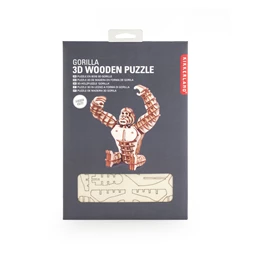 3D puzzle, gorilla