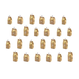 Adventi naptár házikók, mix 5x11x5 cm