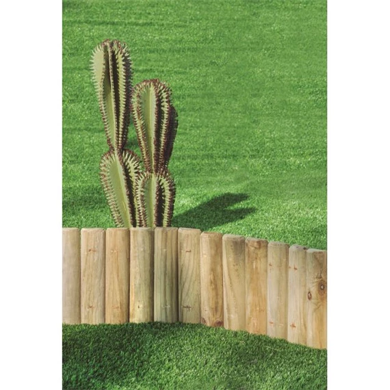 Ágyásszegély rönk jellegű 5x20 cm x 1,5 m