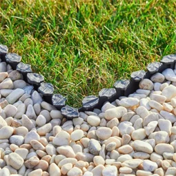 Ágyásszegély rugalmas, leszúrható 77x12,5 cm