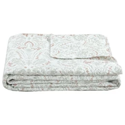 Ágytakaró virágos 240x260x1 cm