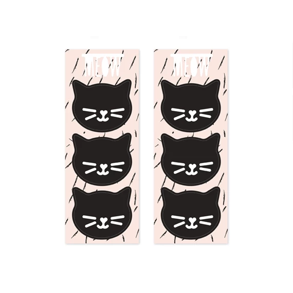 Ajándéktasak macska, 8x18x6 cm S/6