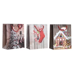 Ajándéktasak 18x10x23 cm 3 féle