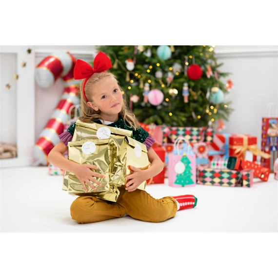 Ajándéktasakok arany 18,5x28,5x8 cm S/3