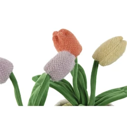 Ajtótámasz virág 14x14x30 cm 2 féle