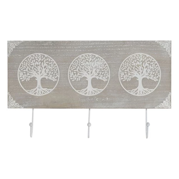 Akasztó életfa mintával 39x4,5x22 cm