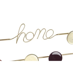 Akasztó falra "Home" és "Love" felirat 43x13x6 cm 2 féle