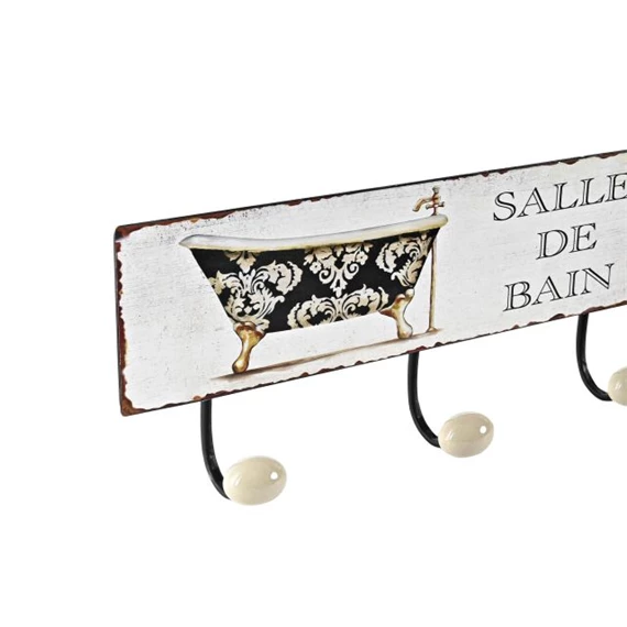 Akasztó falra, fürdőszobai 37x6x14,5 cm 2 féle