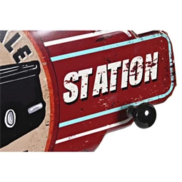 Akasztó falra vintage 60x4x28 cm 2 féle