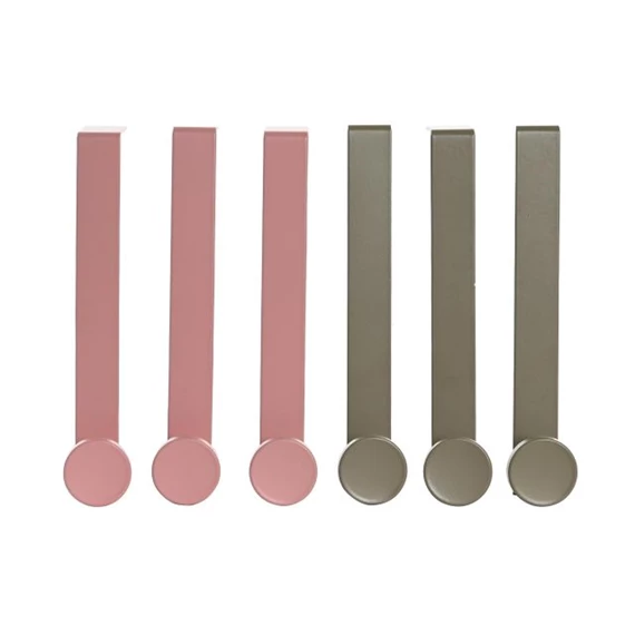 Akasztó szett ajtóra 3x8x17 cm 2 féle S/3