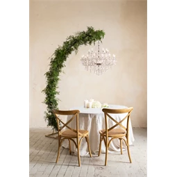 Állvány acélból arany színben 135 x 230 cm