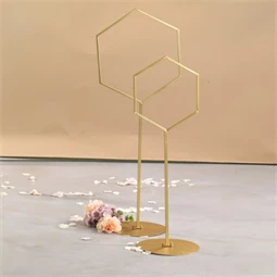 Állvány hatszög alakú, magas talppal 40x100 cm