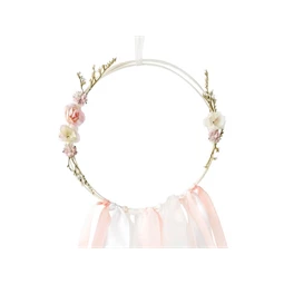 Álomfogó akasztós rózsaszín,fehér S/3