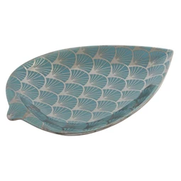 Asztali kínáló levél alakú 27,5x16x3 cm