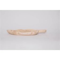 Asztali kínáló levél alakú 56x28x5 cm