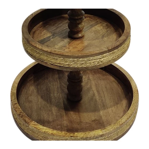 Asztali kínáló 38x38x63 cm