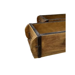 Asztali kínáló szögletes 33x15x10 cm