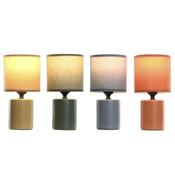 Asztali lámpa 12x12x25 cm 4 féle