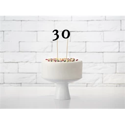 Asztalszámok fekete 24-26 cm S/11