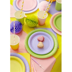 Asztalterítő 137x183 cm világos rózsaszín