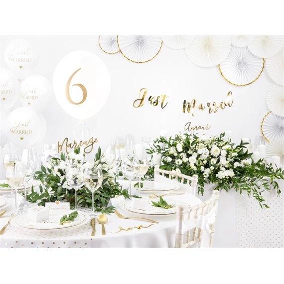 Asztalterítő fehér 230 cm