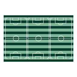 Asztalterítő focipálya 120x180 cm mix