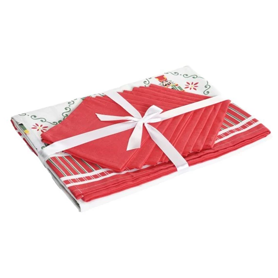 Asztalterítő szett diótörő mintával 150x250x0,2 cm S/9