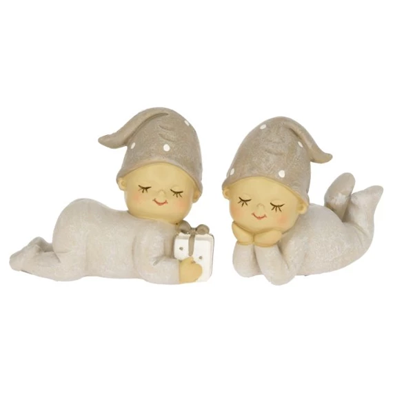 Baba ajándékkal fekvő 9x4x7 cm 2 féle