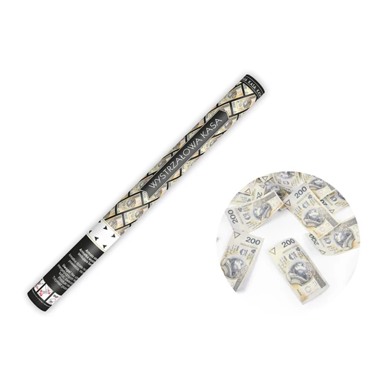 Bankjegy parti ágyú 60 cm