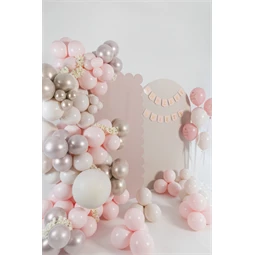 Banner Chrzest Święty 2 m világos rózsaszín