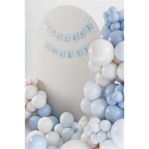 Banner Chrzest Święty 2 m világoskék