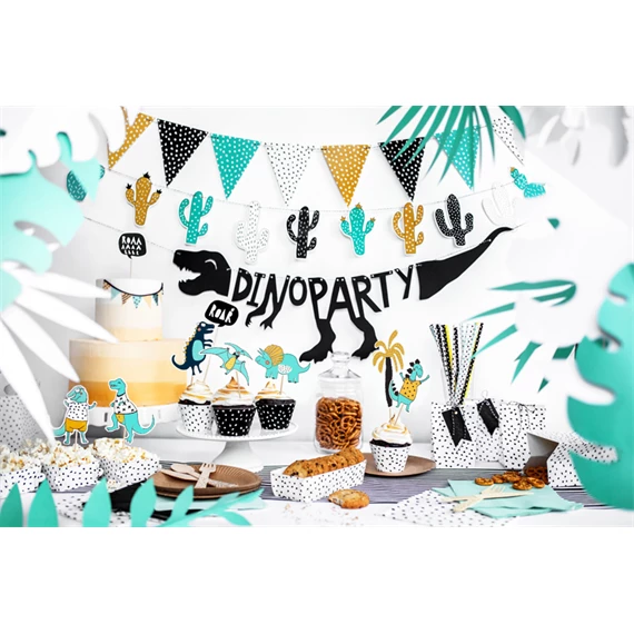 Banner dinoszauruszok - dínó parti, 20x90 cm