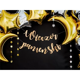 Banner lánybúcsú arany 150x21,5 cm