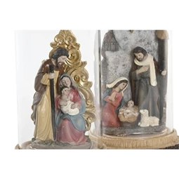 Betlehem LED-es 10x10x21 cm 2 féle