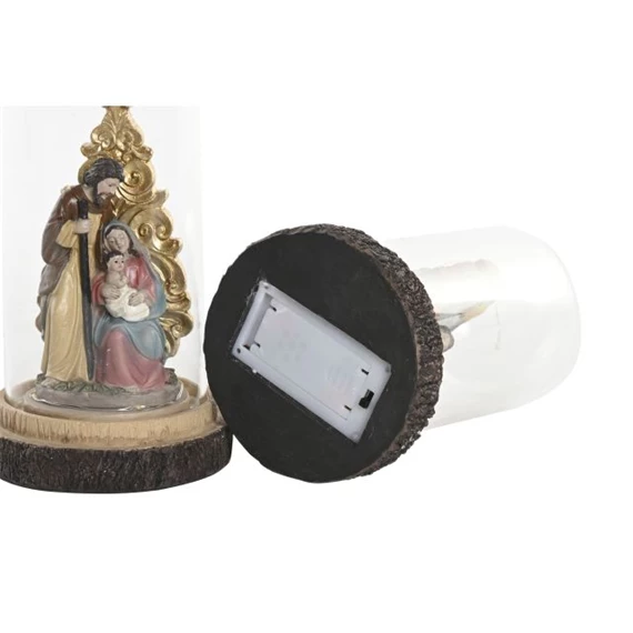 Betlehem LED-es 10x10x21 cm 2 féle