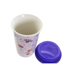 Bögre Good Luck 9,7x9,7x14 cm 400 ml 2 féle