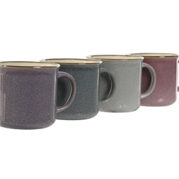 Bögre 8,4x6,3x7,6 cm 240 ml 4 féle