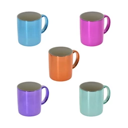 Bögre metál fényű 5 féle