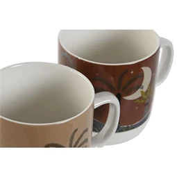 Bögre pálmafás 380 ml 12x8,5x10 cm 2 féle