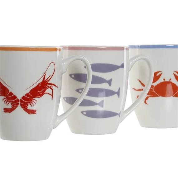 Bögre 12x8,5x10 cm 3 féle