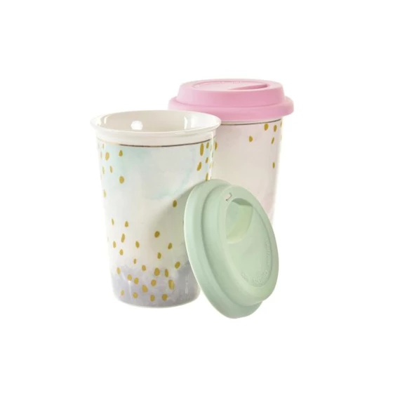 Bögre 10x10x14 cm 400 ml 2 féle