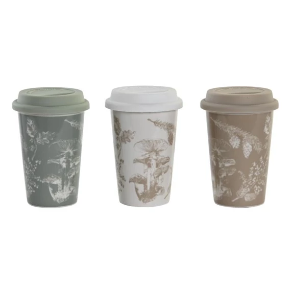 Bögre 10x10x14 cm 400 ml 3 féle