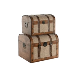 Bőrönd szett 41x32x30,5 cm S/2