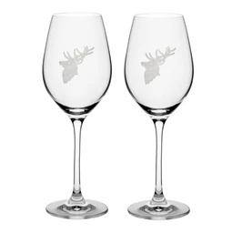 Boros pohár Swarovski kristállyal 360 ml 22,5x8 cm S/2