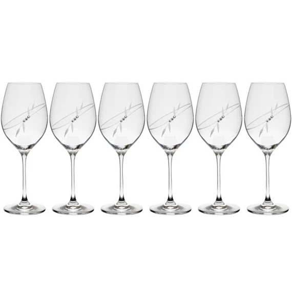 Boros pohár Swarovski kristállyal 470 ml 24x9,3 cm S/6