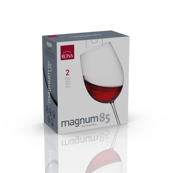 Boros pohár bordeaux MAGNUM 850 ml 10,9x25,7 cm S/2