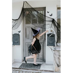 Boszorkány kalap 29 cm magas, 35 cm átmérőjű