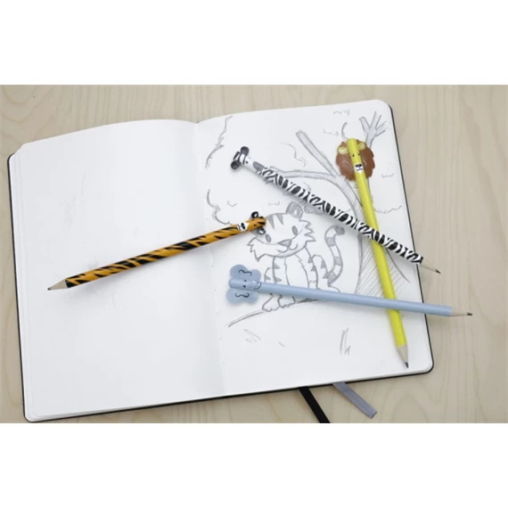 Ceruza Safari állatokkal S/4