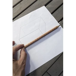 Ceruza mérőegységgel