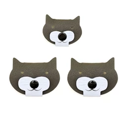 Kábelkötegelő macska 4,8x5,6 cm, 3,9x4,4 cm S/3